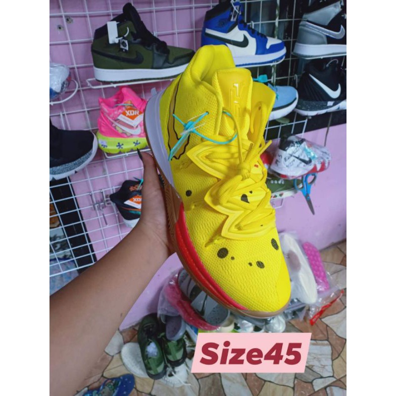 spongebob kyrie size 10.5