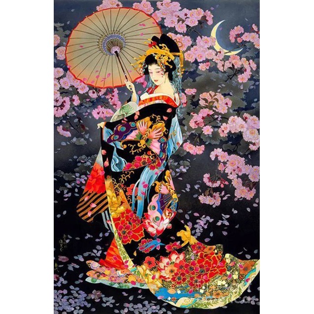 Full DIY 3D Decor Diamond Diamond painting Japanese | Shopee Philippines