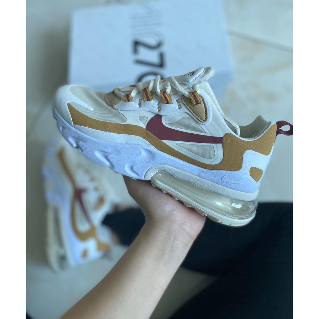 nike 270 react beige