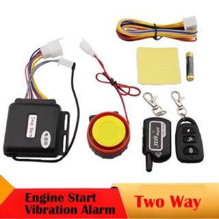 J2 RACING 2 WAY ALARM SYSTEM REMOTE CONTROL VIBRATION ALARM ANTI THIEF #2