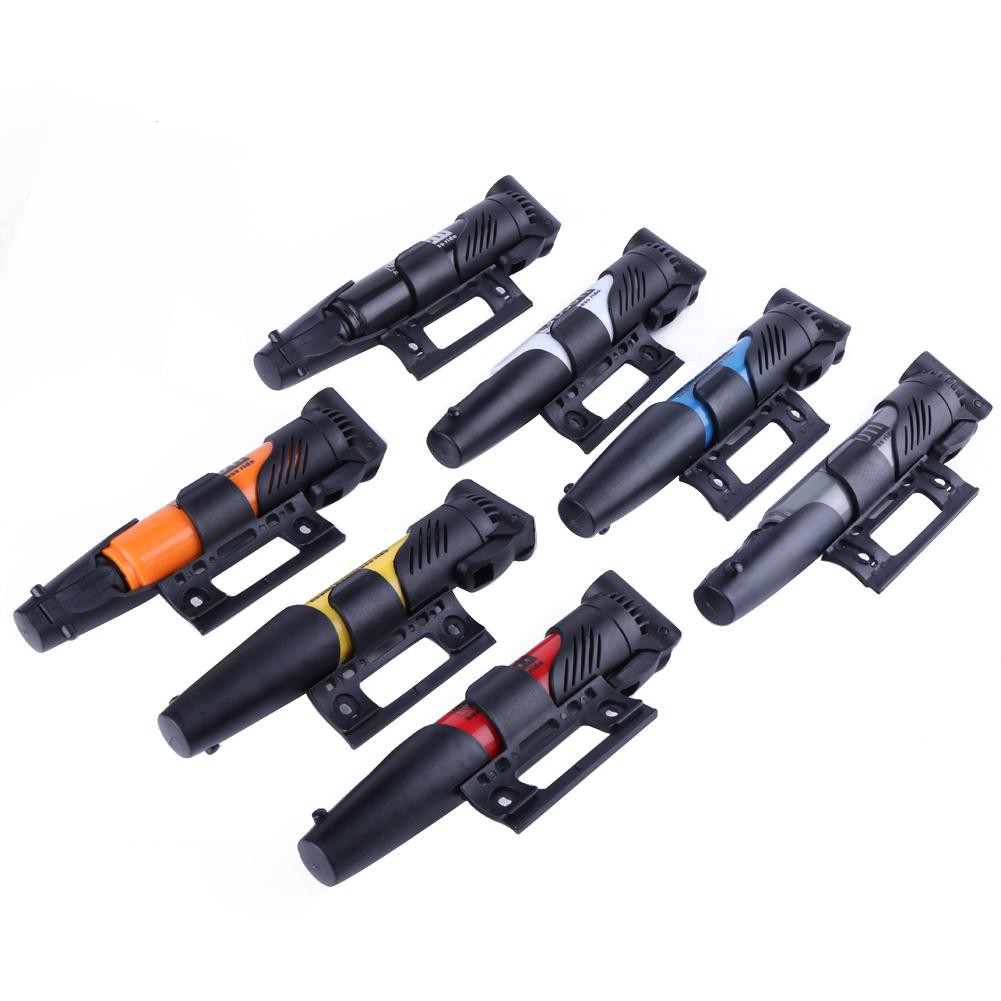 ※COD※Portable Folding Bicycle Air Pump Inflator for Presta Schrader Valve