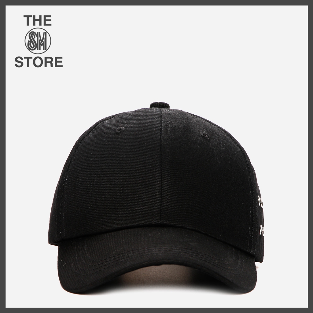 mens plain black baseball cap
