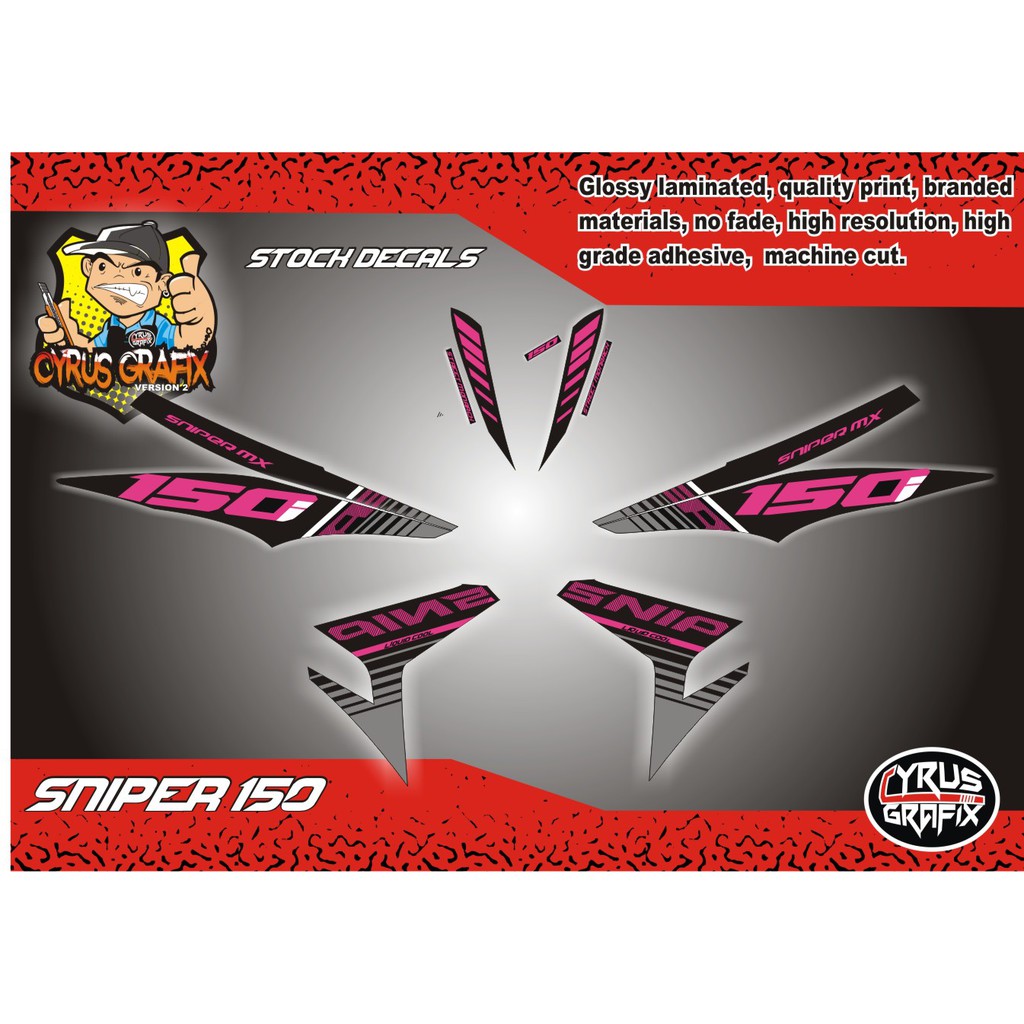 Sniper 150 Stock 1 Decals 700