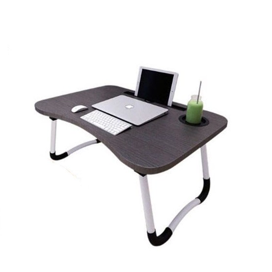 Foldable Lazy Bed Desk/student desk Portable mainstays Laptop Wooden ...