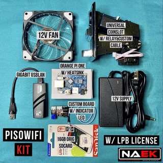 DIY Wifi kit w/ License / Orange pi One 1Gb Kit for Pisowifi Piso Wifi
