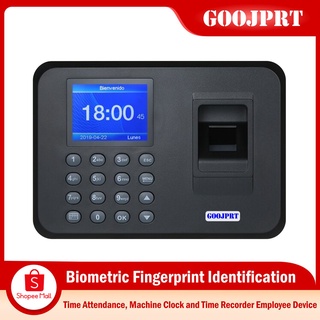 Goojprt Biometric Attendance System, Fingerprint, USB Reader, Time Clock Employee Control Electronic