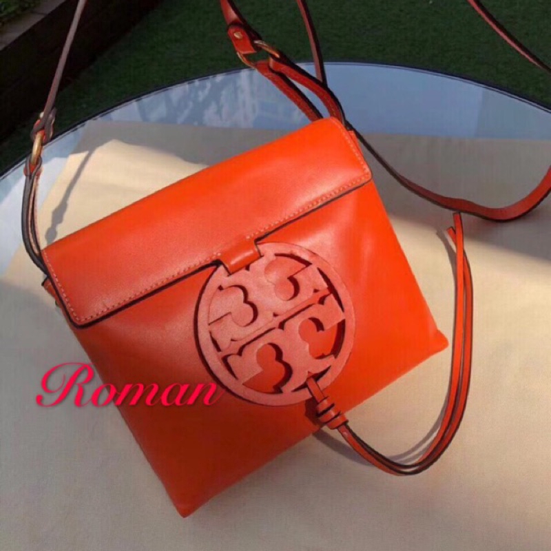 tory burch orange handbag