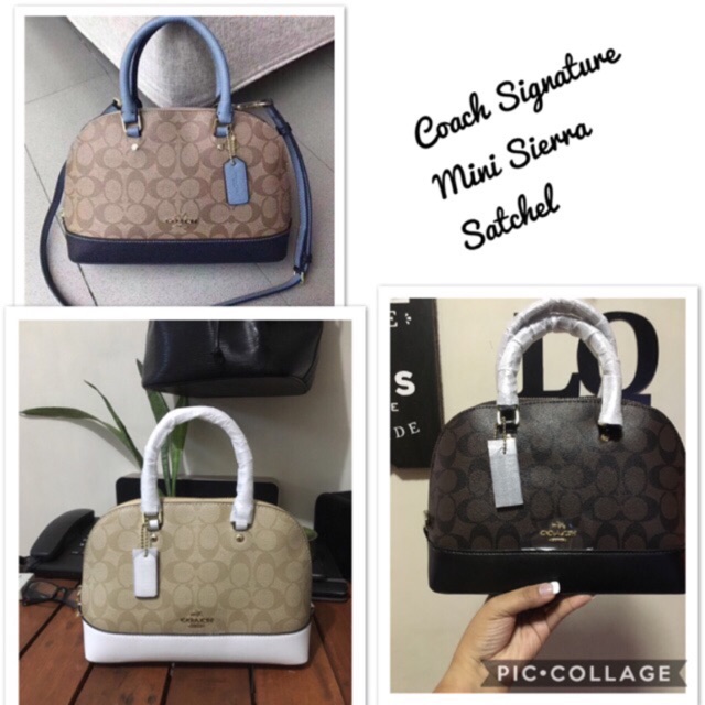 coach mini sierra satchel price philippines