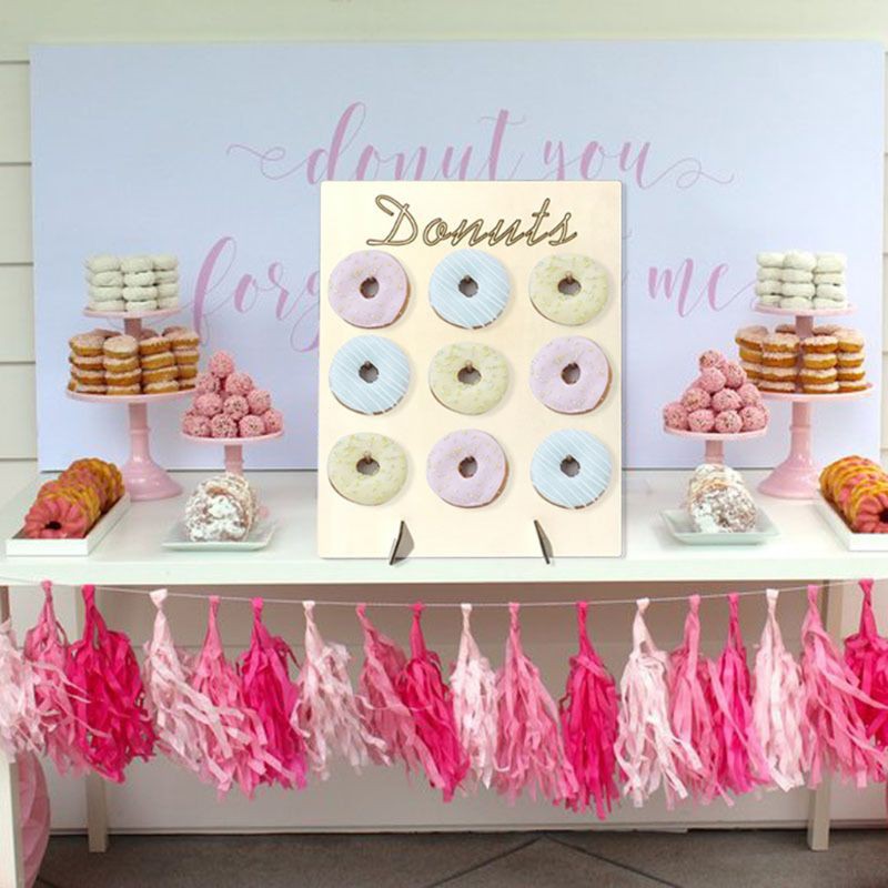 Inf Wedding Diy Donut Candy Sweet Cart Ferris Wheel Wooden