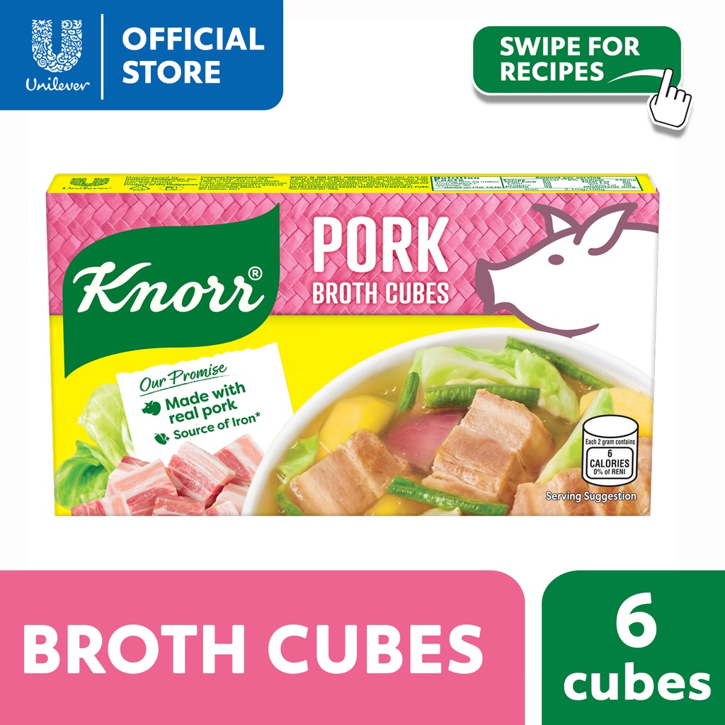 Knorr Cubes Pantry Pork 60g | Shopee Philippines