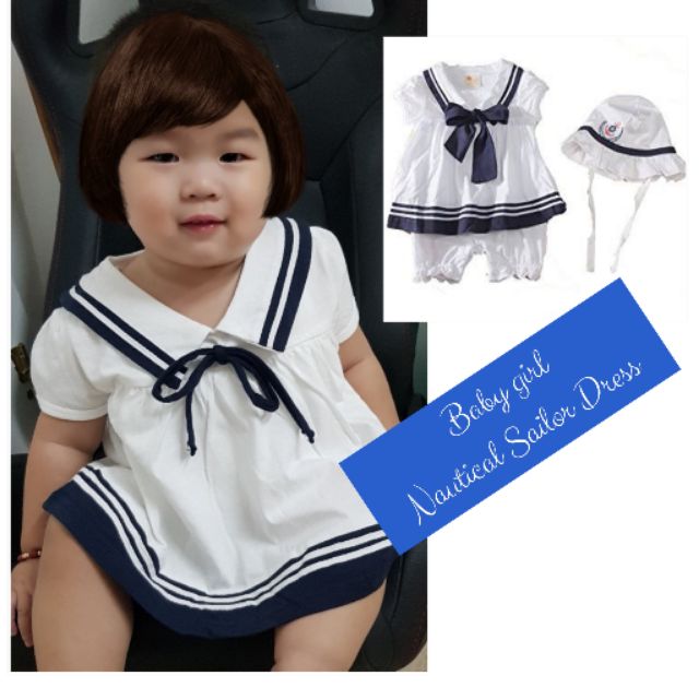 baby girl nautical dress