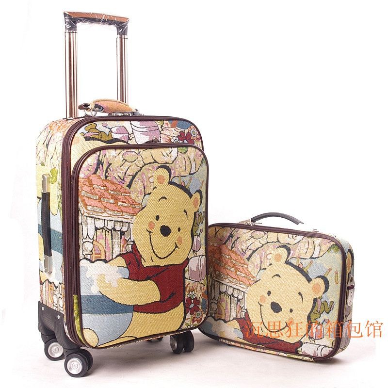 winnie the pooh rolling suitcase