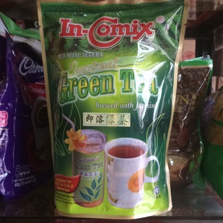 In-Comix Instant Green Tea Brewed with Jasmine 324g/Incomix Instant ...