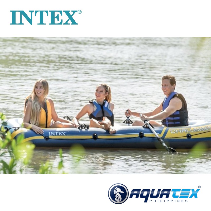 Intex Explorer Pro 200 Inflatable 2 Person Boat Pool Lake Camping Raft READ  78257310517