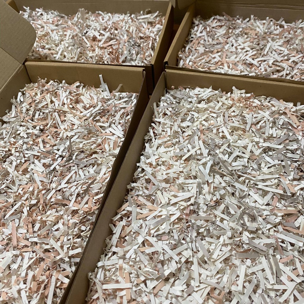 25g/50g/100g Shredded Paper For Filler Packaging (Recycled) Shopee