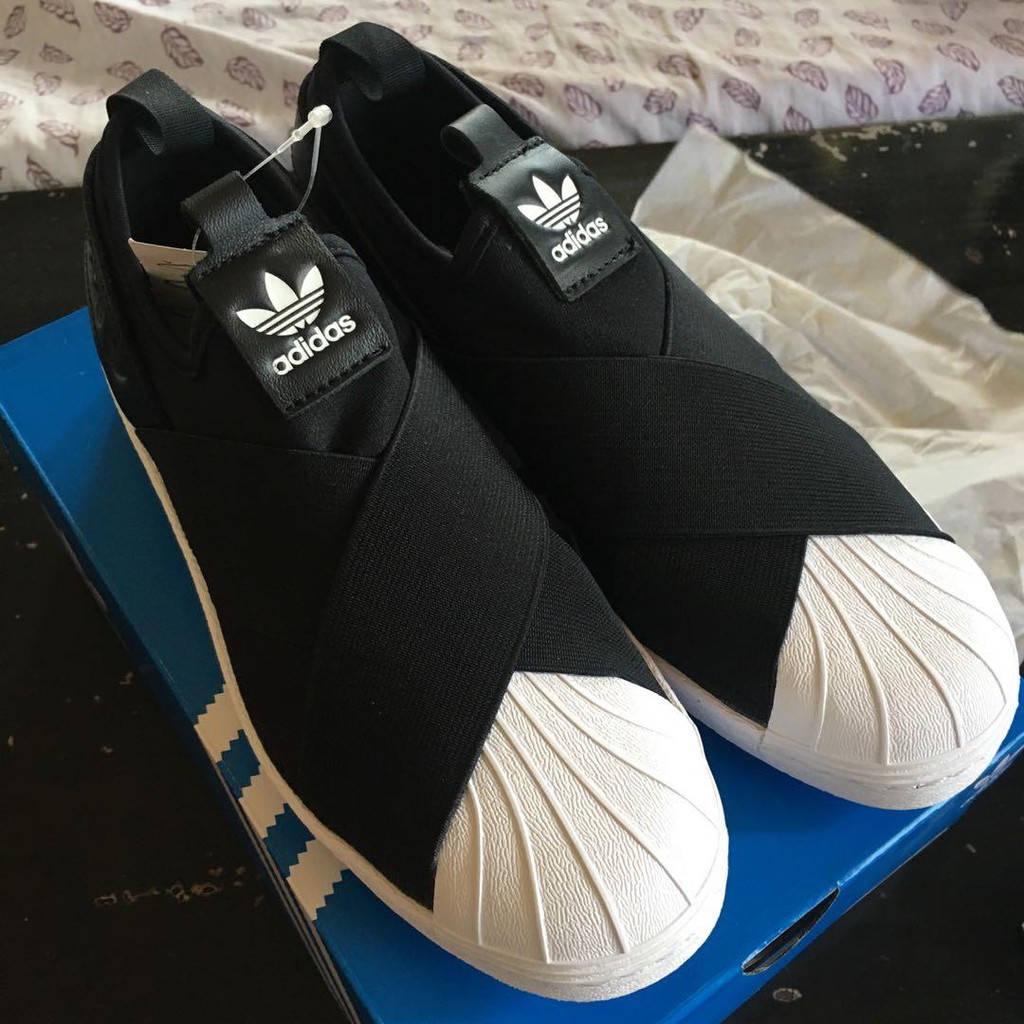 adidas superstar slip on size 5