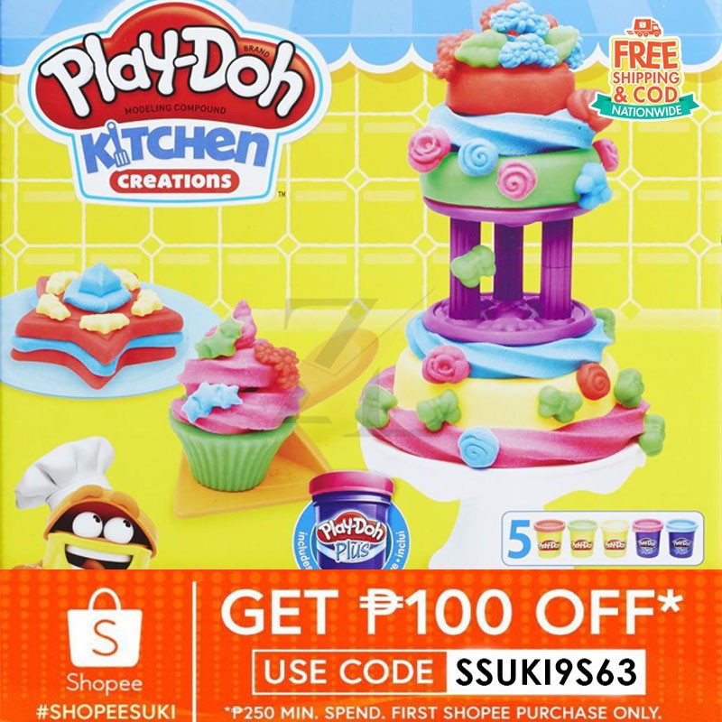 play doh kitchen creations chef set