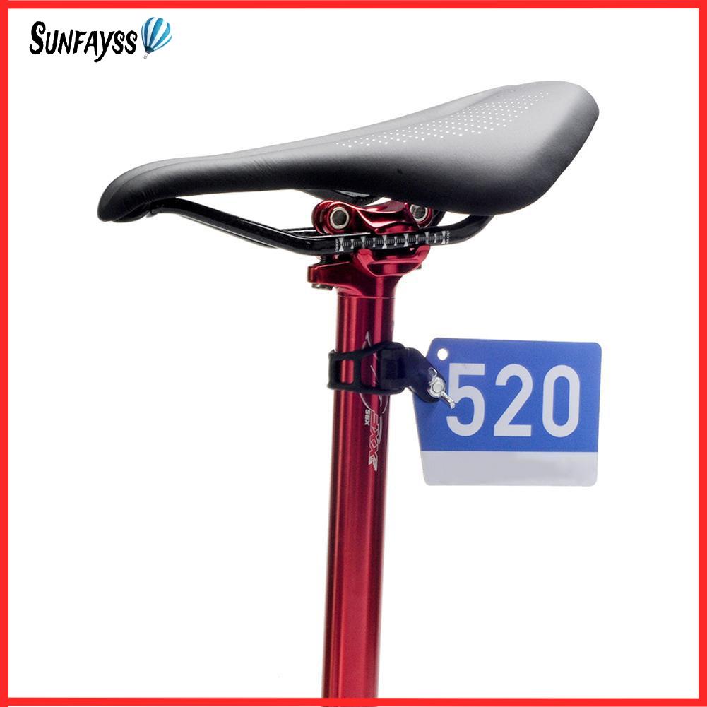 bike rack number plate holder