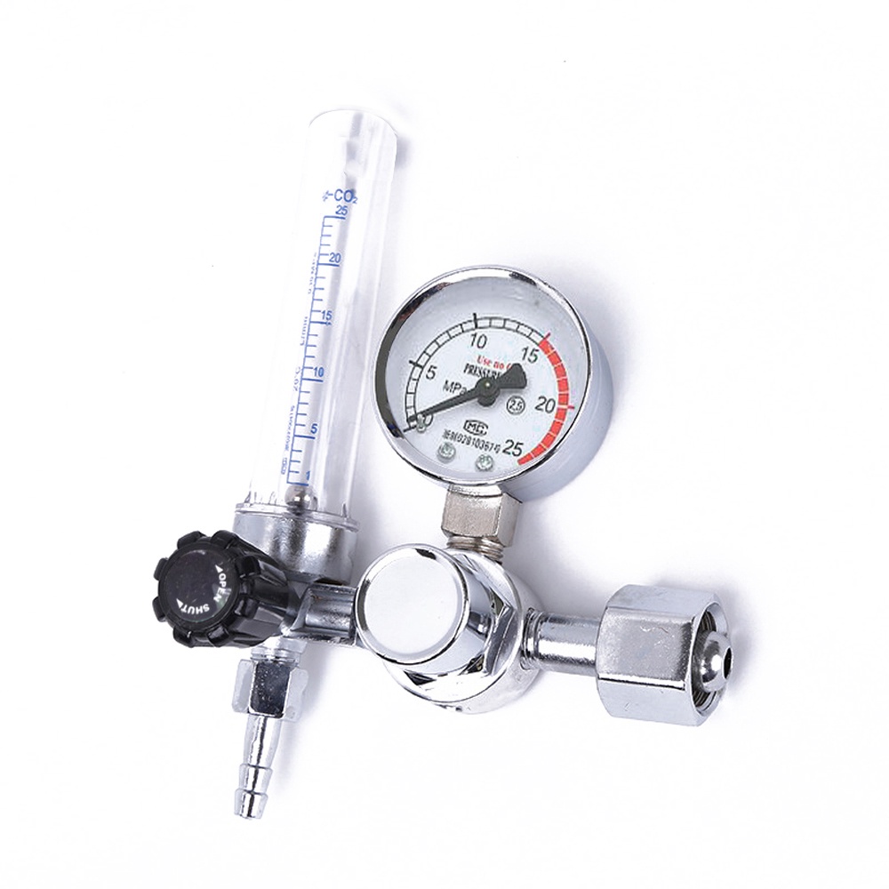 Argon Regulator 0-25Mpa Argon Regulator CO2 Mig Tig Flow Meter Gas ...