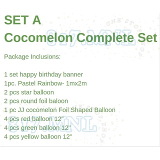 Cocomelon Theme Birthday Party Decorations #3
