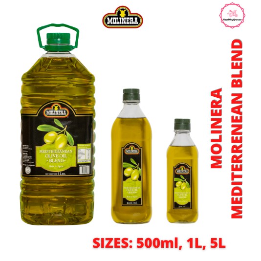 Molinera Mediterranean Blend olive Oil Expiry 2023 Shopee Philippines