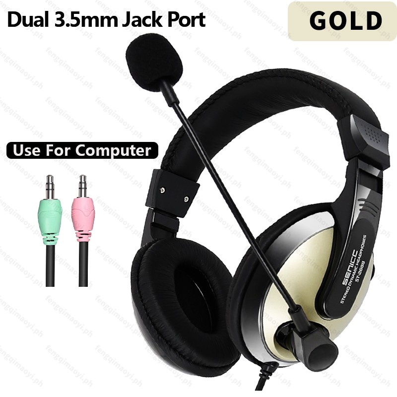 headset with mic shopee