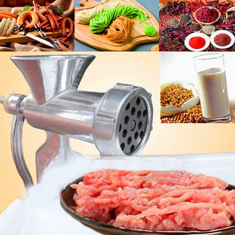 stainless steel hand meat mincer