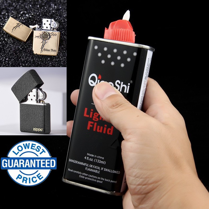 Zippo windproof kerosene lighter, white ice Shopee Philippines