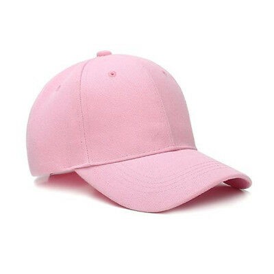 plain pink cap