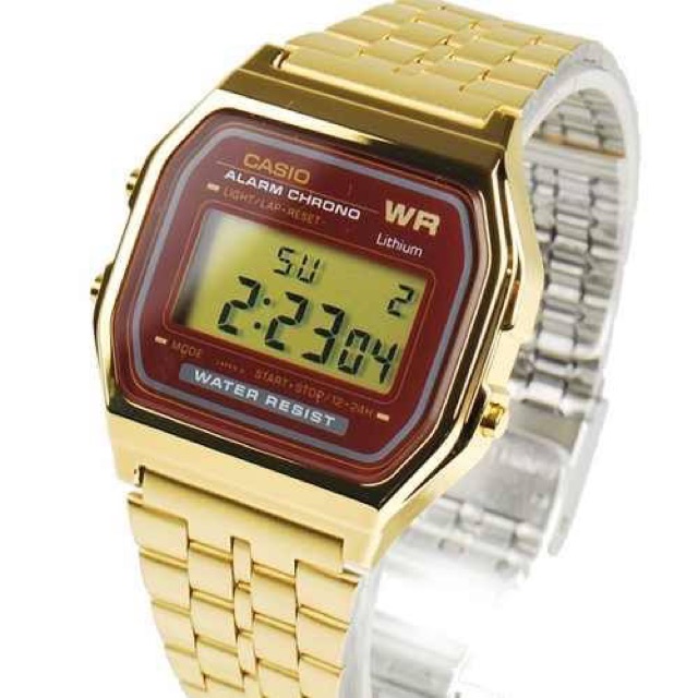casio a159 gold