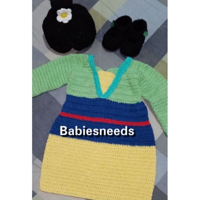 knitted disney baby outfits