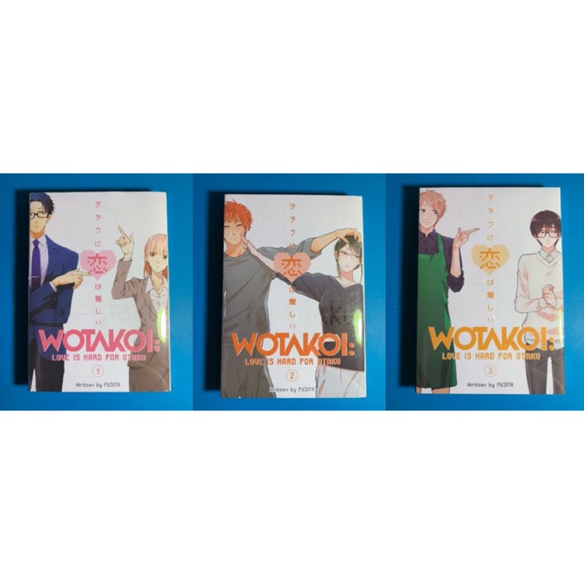 Wotakoi Love Is Hard For Otaku Manga Vol 1 3 Shopee Philippines