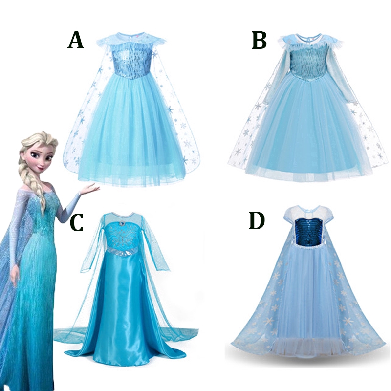 elsa frozen blue dress