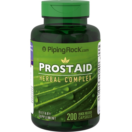 Piping Rock ProstAid Herbal Complex, Saw Palmetto, 200 Quick Release
