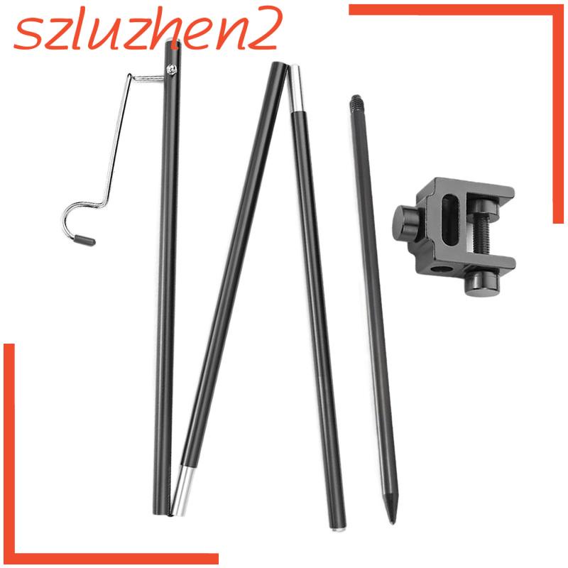 Camping Lantern Stand Portable Folding Fishing Lamp Light Pole Holder