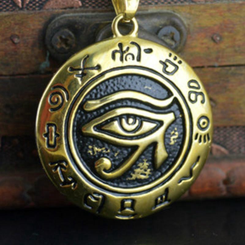 Ancient Egypt Wedjat Horus Eye Lucky Charms Pendant Pendant | Shopee ...