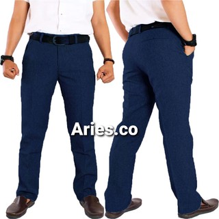 PRIA Men's Long Work Pants/Men's Office Trousers/Men's Formal Trousers ...