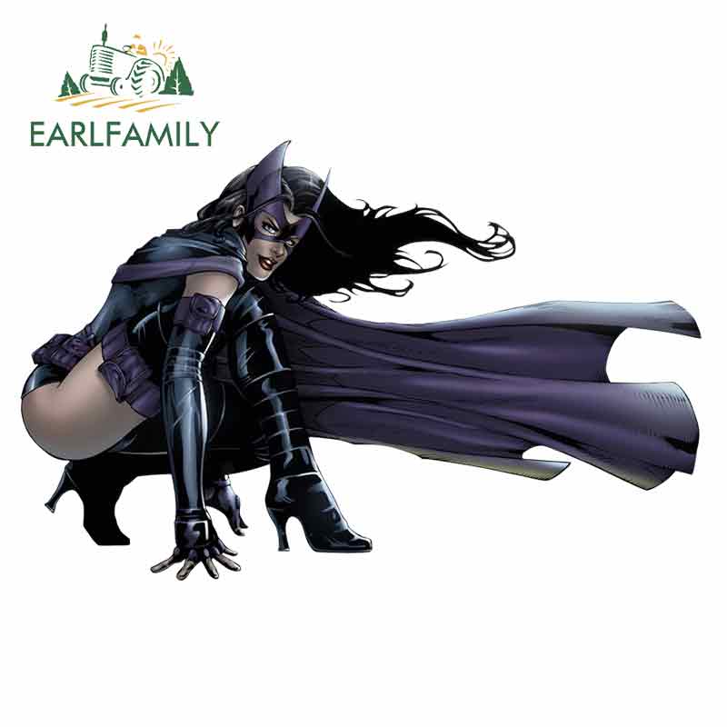 EARLFAMILY 13cm x  Sexy Female Batman Personality Stickers Vinyl Car  Sticker Waterproof Car Accessories Personality Sticker | Shopee Philippines