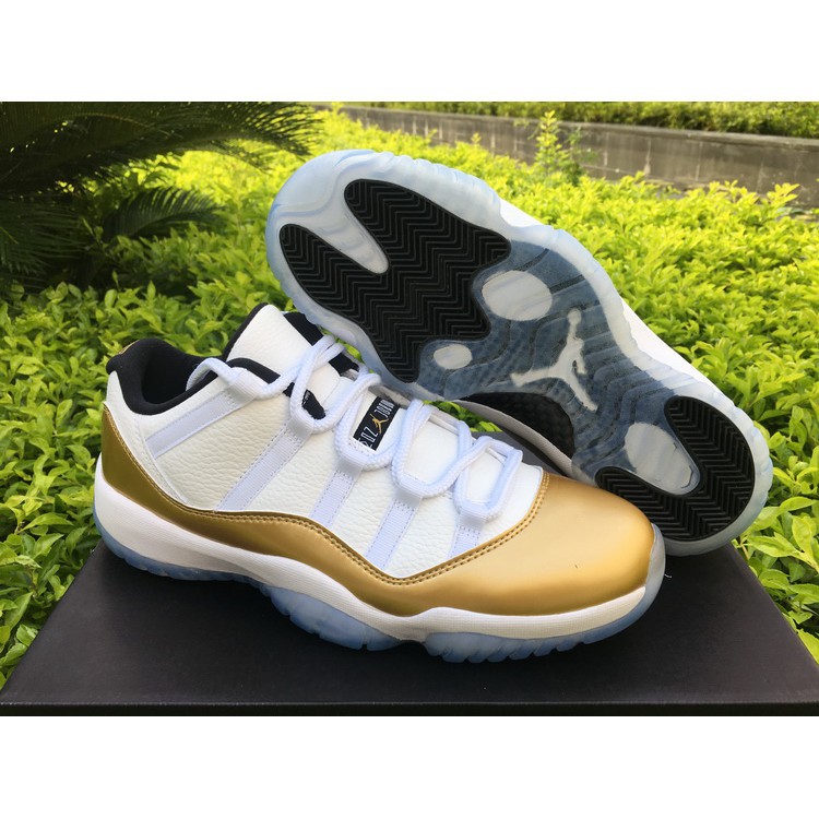 white and gold 11 low