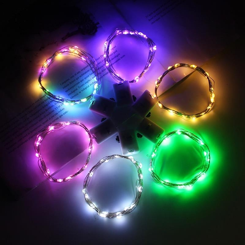 1M 5M 10M Led Fairy Lights / Silver Wire Starry Fairy Lights