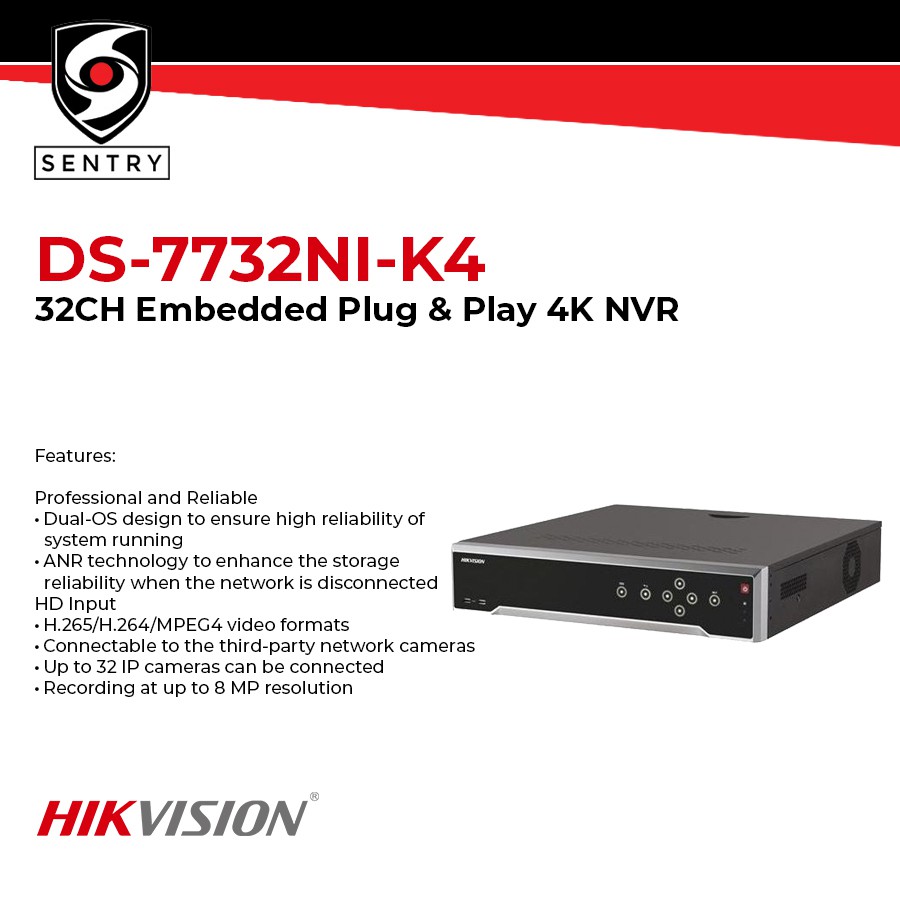 hikvision 32 channel dvr price