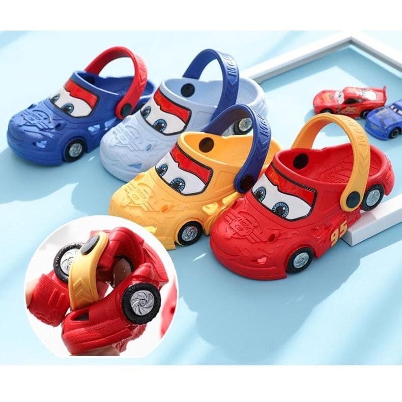SO#Crocs cars for kids (24-29) LIGTHNING MCQUEEN CROCS | Shopee Philippines