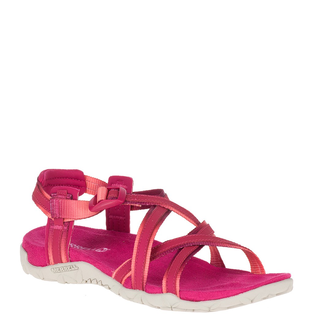 merrell red sandals