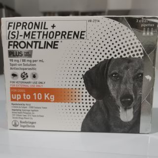 Frontline plus sold per box