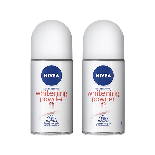 Buy 1 Take 1 NIVEA Deodorant Brightening Powder Roll On Deodorant, for