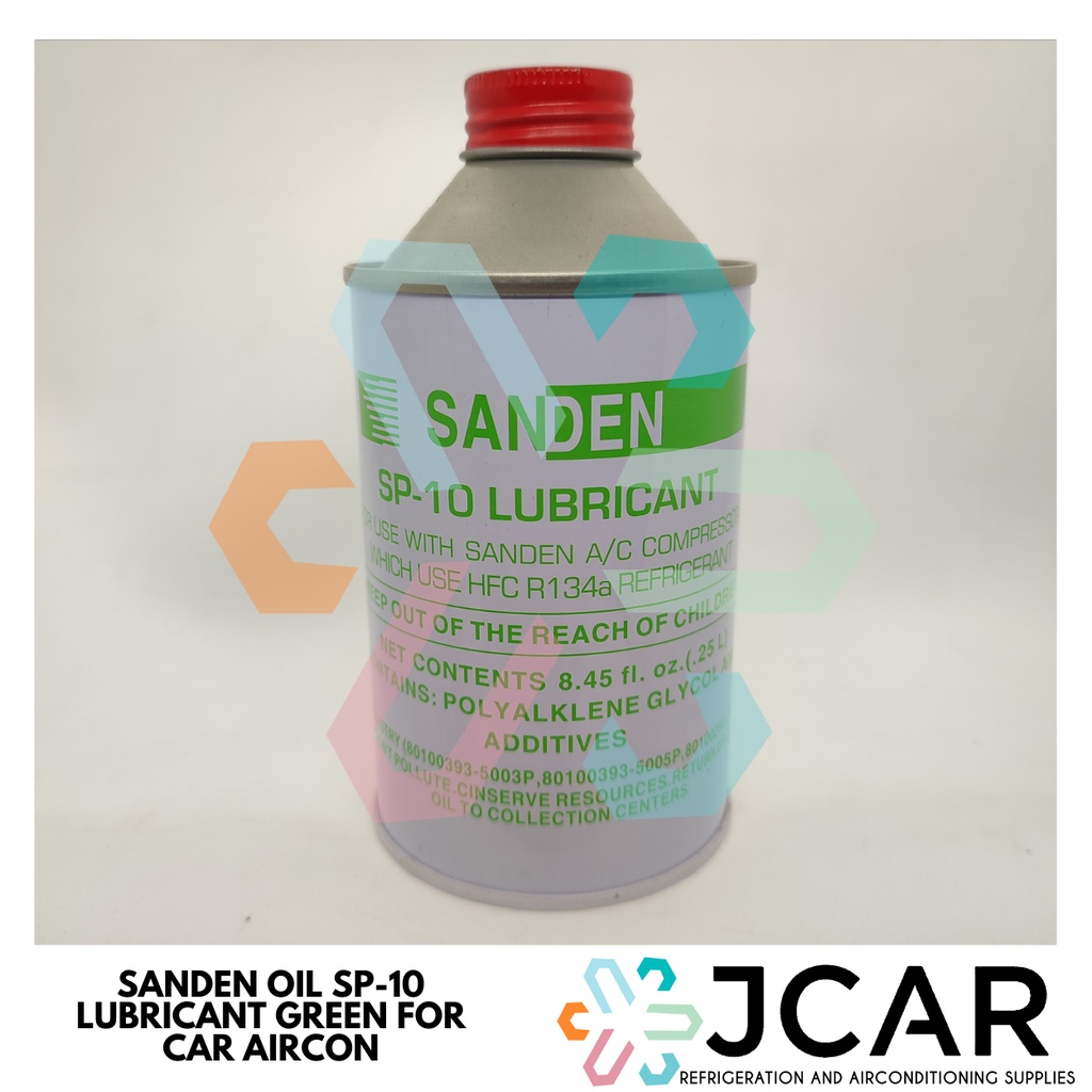 SANDEN OIL SP10 LUBRICANT GREEN FOR CAR AIRCON Shopee Philippines