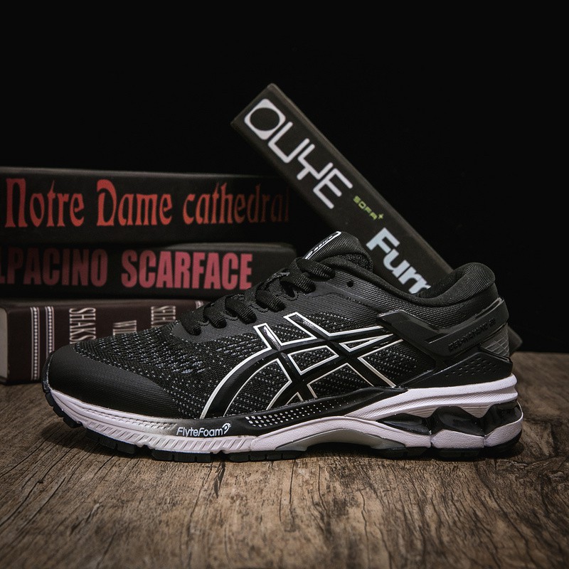gel kayano 26 black