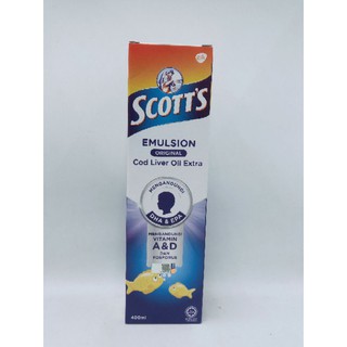 Scott's Emulsion Liver Oil Extra 400ml