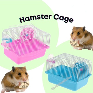 Hamster Cage House Hamster Cage with Accessories Carrier Case with Water Bottle Bin Cage for Hamster
