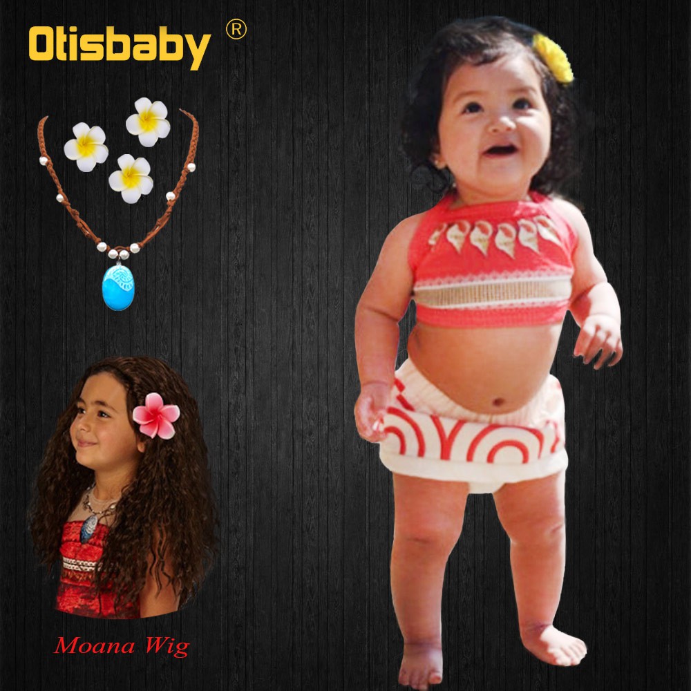 Hot Products One Piece Summer Vaiana Baby Girl Dress Infant Birthday Party Moana Princess Fluffy Vi Shopee Philippines